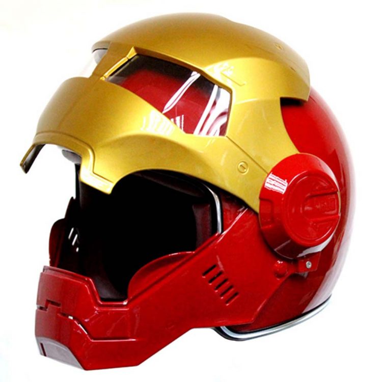 Marvel Legends Iron Man Motorcycle Helmet 6 JDM AUTOPART